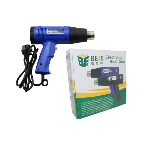 PISTOLA DE COLA TÉRMICA BST-8016 / BST-8016 LCD.3A BEST 1600W 220V AZUL